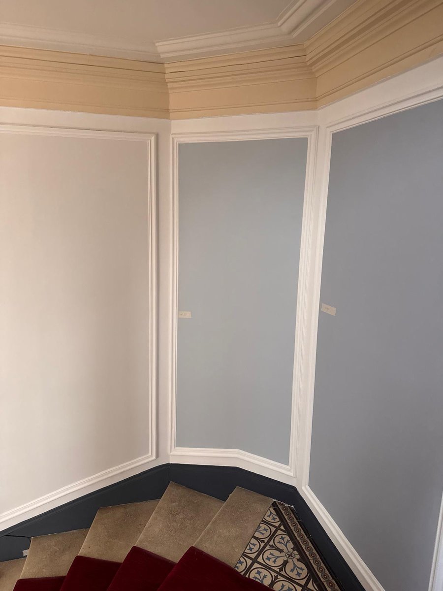 Peinture cage d'escalier